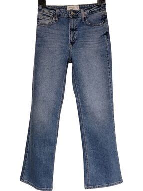 Just Black Denim Jeans US Made Womens Size 28 Slim Bootcut (Shorter Inseam)